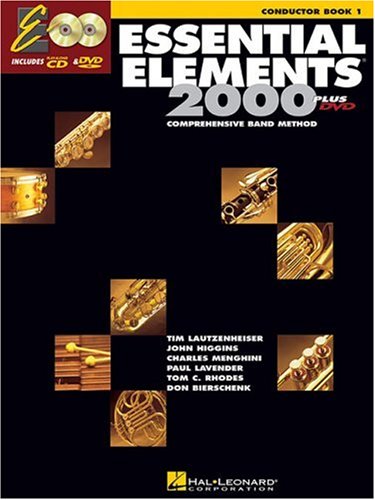 Essential Elements for Band - Conductor Book 1 with EEi (Book/Online Audio)   2004 9780634003103 Front Cover