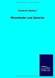 Minnelieder und Sprï¿½che  N/A 9783846027103 Front Cover