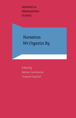 Narratives We Organize By  N/A 9789027233103 Front Cover