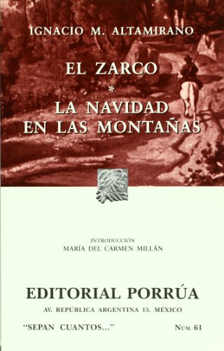 EL ZARCO N/A 9789700756103 Front Cover