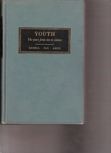 Youth : Years from Ten to Sixteen N/A 9780060115104 Front Cover