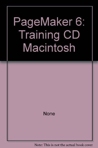 PageMaker 6 Training on CD  1996 9780201884104 Front Cover