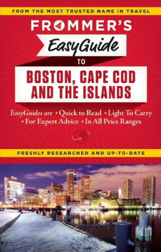 Frommer's EasyGuide to Boston, Cape Cod and the Islands   2014 9781628871104 Front Cover