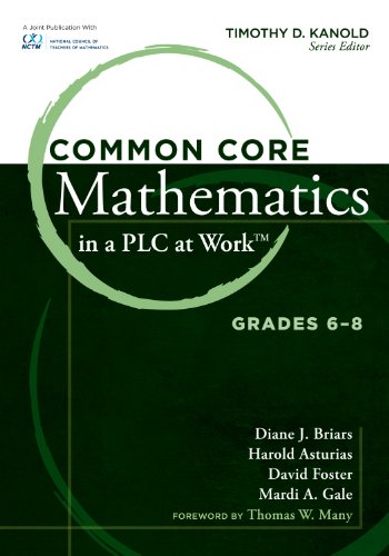Common Core Mathematics in a PLC at Work, Grades 6-8   2013 9781936764105 Front Cover