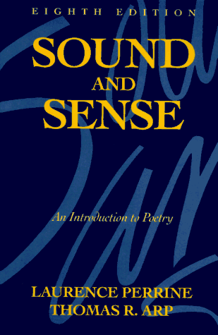 Sound and Sense 8th 1992 9780155826106 Front Cover