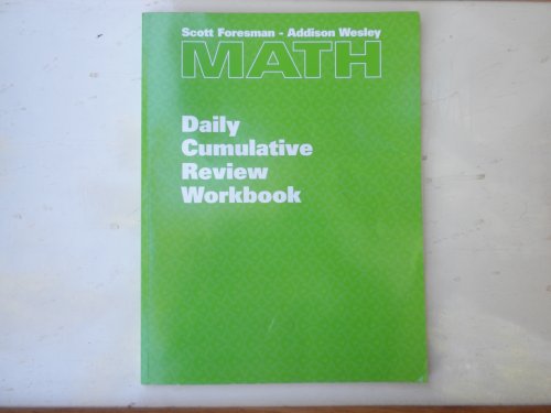 Daily Cumulative Review  Workbook  9780201369106 Front Cover