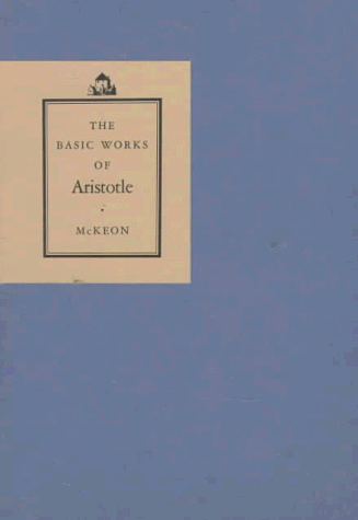 Basic Works of Aristotle  N/A 9780394416106 Front Cover