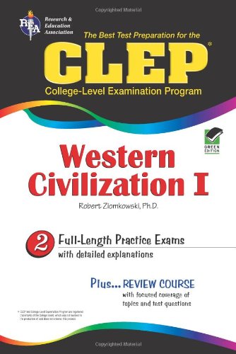 CLEP Western Civilization I  N/A 9780738601106 Front Cover