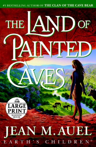 Land of Painted Caves  Large Type  9780739378106 Front Cover