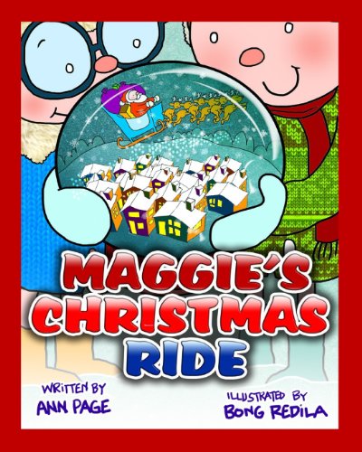 Maggie's Christmas Ride   2013 (Large Type) 9780989014106 Front Cover