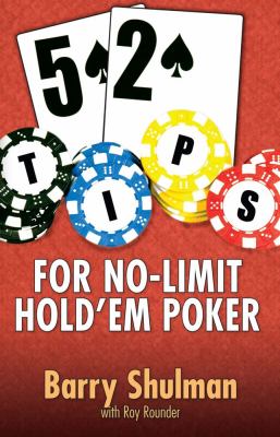 52 Tips for No-Limit Hold'em Poker  N/A 9781580423106 Front Cover