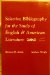 Selective Bibliography for the Study of English and American Literature 6th 1979 9780023021107 Front Cover