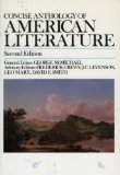 Concise Anthology of American Literature 2nd 9780023795107 Front Cover