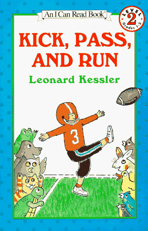 Kick, Pass, and Run  N/A 9780064442107 Front Cover