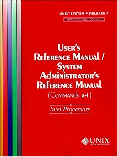 User's Reference Manual/System Administrator's Reference Manual   1992 9780139513107 Front Cover