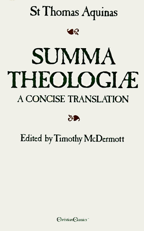 Summa Theologiae Concise Translation  1991 9780870612107 Front Cover
