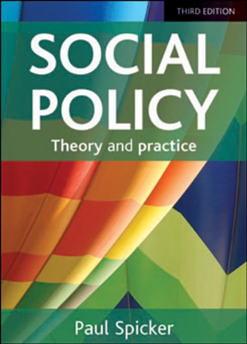 Social Policy Theory and Practice 3rd 2014 9781447316107 Front Cover