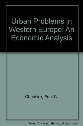 Urban Problems in Western Europe An Economic Analysis  1989 9780044450108 Front Cover