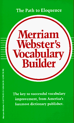 Merriam-Webster's Vocabulary Builder   1994 9780877799108 Front Cover