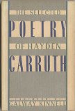 Selected Poetry of Hayden Carruth  N/A 9780020693109 Front Cover