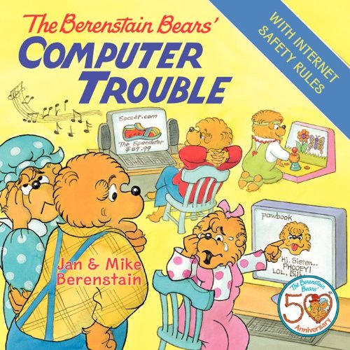 Berenstain Bears' Computer Trouble  N/A 9780060574109 Front Cover