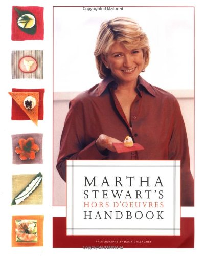 Martha Stewart's Hors d'Oeuvres Handbook   1999 9780609603109 Front Cover