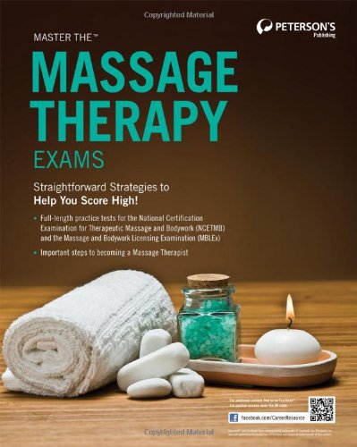Master the Massage Therapy Exams Straightforward Strategies to Help You Score High! N/A 9780768933109 Front Cover