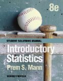 Introductory Statistics  8th 2013 9781118504109 Front Cover