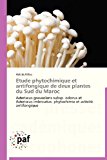 Etude Phytochimique et Antifongique de Deux Plantes du Sud du Maroc  N/A 9783838176109 Front Cover