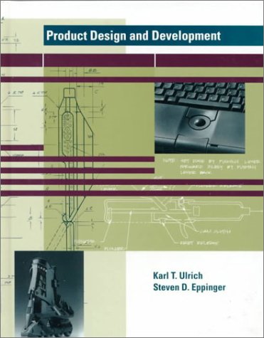 Product Design and Development  1st 9780070658110 Front Cover