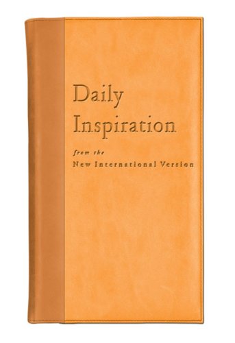 Daily Inspiration From the New International Version N/A 9780310819110 Front Cover