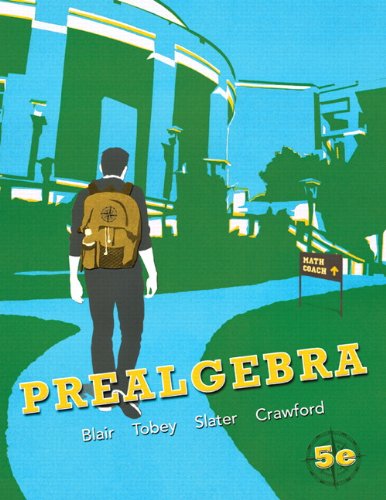 Prealgebra  5th 2012 (Revised) 9780321824110 Front Cover