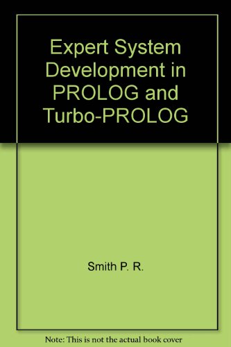 Expert Systems Development in Prolog and Turbo  1988 9780470209110 Front Cover