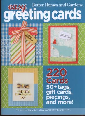Easy Greeting Cards   2012 9780470887110 Front Cover