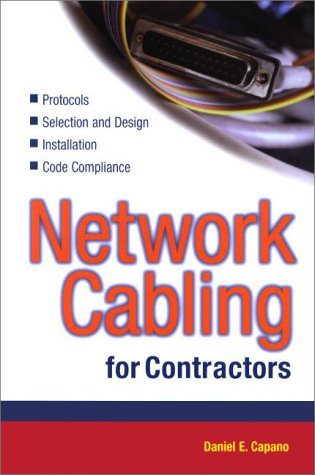Network Cabling for Contractors   2001 9780070120112 Front Cover