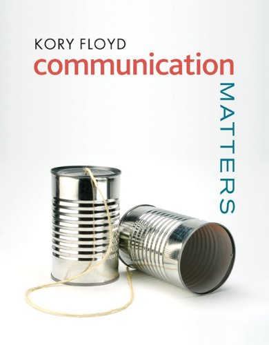 Communication Matters   2011 9780073385112 Front Cover