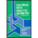 Calculus with Analytic Geometry  2nd 1982 (Revised) 9780131120112 Front Cover