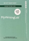 MyLab Writing with Pearson EText -- Standalone Access Card   2014 9780133944112 Front Cover