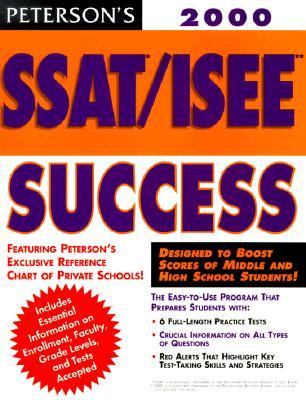 SSAT/ISEE Success 1st 1999 (Annual) 9780768902112 Front Cover