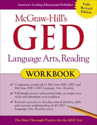McGraw-Hill's GED Language Arts, Reading   2003 9780071407113 Front Cover