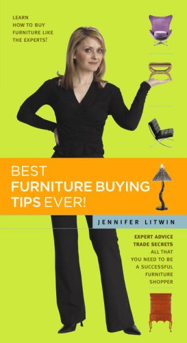 Best Furniture Buying Tips Ever!   2005 (Large Type) 9780375721113 Front Cover