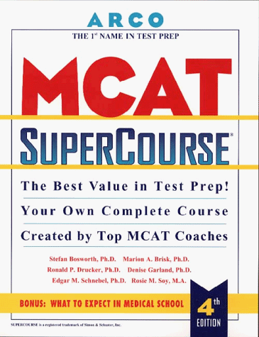 MCAT SuperCourse 4th 9780028617114 Front Cover