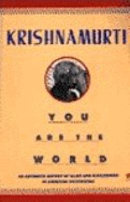 You Are the World  Reprint  9780060916114 Front Cover