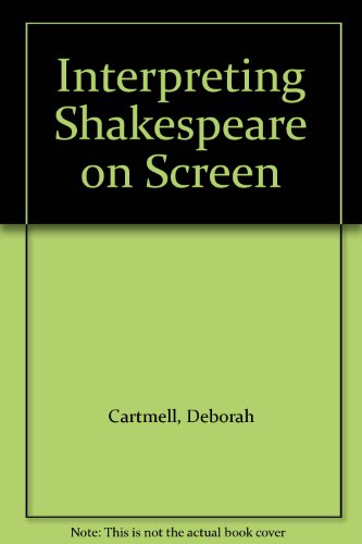 Interpreting Shakespeare on Screen   2000 9780333652114 Front Cover