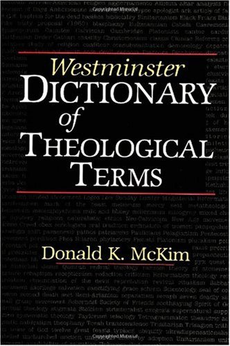 Westminster Dictionary of Theological Terms   1996 9780664255114 Front Cover