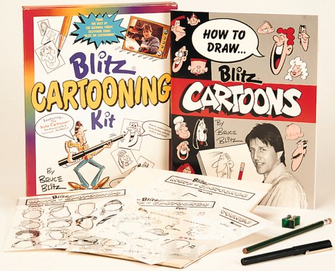 Blitz Cartooning Kit   1997 9781561380114 Front Cover