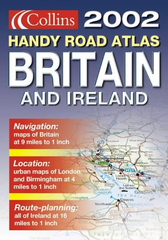 2002 Handy Road Atlas Britain/Ireland   2001 (Revised) 9780007114115 Front Cover