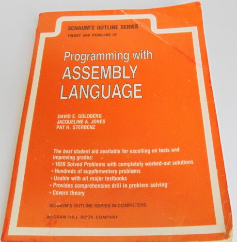 Schaum's Outline of Assembly Language Including 1695 Solved Problems N/A 9780070330115 Front Cover