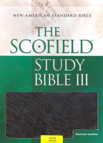 Scofieldï¿½ Study Bible III, NASB New American Standard Bible N/A 9780195279115 Front Cover