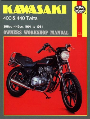 Kawasaki KZ400 and 440 Twins Owners Workshop Manual, No. 281 '74-'81 Revised  9780856967115 Front Cover